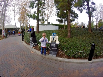 Hiatt with miniture R2D2