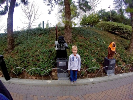 Hiatt with miniture Darth Vader