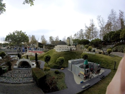 Lego Hollywood sign